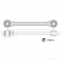 Рычаг подвески FEBI BILSTEIN 178914 C8E AZ8 1439881229 - Изображение 3