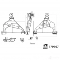 Рычаг подвески FEBI BILSTEIN 1439881297 IFSH 4 179167 - Изображение 3