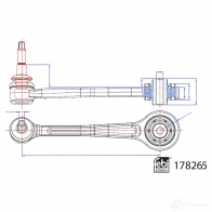 Рычаг подвески FEBI BILSTEIN 178265 5BQ 19H 1439881317 - Изображение 3