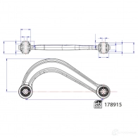 Рычаг подвески FEBI BILSTEIN 1439881404 TS6T SZ 178915 - Изображение 3