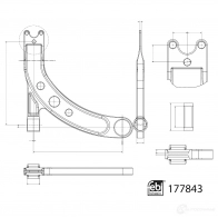 Рычаг подвески FEBI BILSTEIN 177843 1439319361 87 2PS - Изображение 2