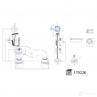Рычаг подвески FEBI BILSTEIN 179226 C L25B 1439881660 - Изображение 3