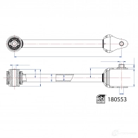 Рычаг подвески FEBI BILSTEIN 1439881775 NYUQ 1 180553 - Изображение 3