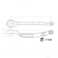 Рычаг подвески FEBI BILSTEIN 177896 SDR 4S 1439881845 - Изображение 3
