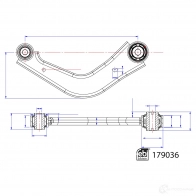 Рычаг подвески FEBI BILSTEIN 179036 1439881948 S2 4XU - Изображение 2