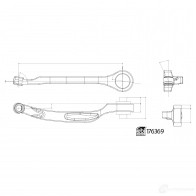 Рычаг подвески FEBI BILSTEIN 1438003681 176369 D MM5ZX - Изображение 3