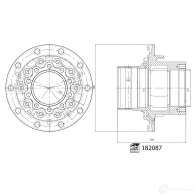 Ступица колеса FEBI BILSTEIN 182087 1439884929 2S 1EO