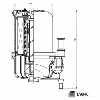 Топливный фильтр FEBI BILSTEIN 179946 8QYBJP K Land Rover Discovery Sport 1 (L550) Внедорожник 2.0 D 150 л.с. 2015 – 2024