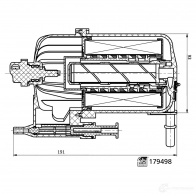 Топливный фильтр FEBI BILSTEIN 3Y0V 668 179498 Land Rover Range Rover Sport 2 (L494) Внедорожник 3.0 D 4x4 249 л.с. 2013 – 2024