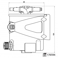 Топливный фильтр FEBI BILSTEIN 1437962967 YQZ 4T9K 176594 - Изображение 3