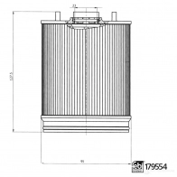 Топливный фильтр FEBI BILSTEIN 179554 1439885580 M RP3N