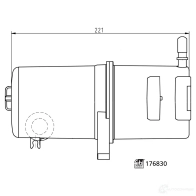 Топливный фильтр FEBI BILSTEIN 176830 1437962975 HCHO O - Изображение 3