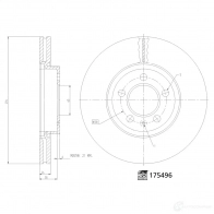 Тормозной диск FEBI BILSTEIN 8 GHM242 1437393479 175496 - Изображение 3