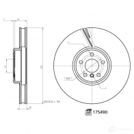 Тормозной диск FEBI BILSTEIN YI16 T 1437384802 175490 - Изображение 3