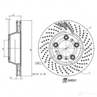 Тормозной диск FEBI BILSTEIN DYGD XC 1438330837 44061 - Изображение 3