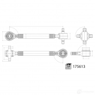 Рычаг подвески FEBI BILSTEIN 1439319051 175613 04 5V3 - Изображение 2