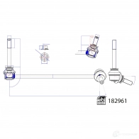 Стойка стабилизатора FEBI BILSTEIN Bmw X7 BGL EBL 182961