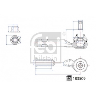 Рулевой наконечник FEBI BILSTEIN JW2J WCA 1440299782 183509