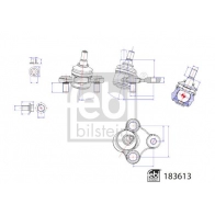 Шаровая опора FEBI BILSTEIN A0 TY5 1440300391 183613