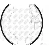 Тормозные колодки NIBK MIE S9M 1437122988 FN0601