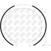 Барабанные колодки NIBK FN0675 HISFH Y 1436737955