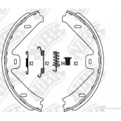 Барабанные колодки NIBK Mercedes CLS (X218) 2 Универсал 3.0 CLS 400 (2165) 333 л.с. 2014 – наст. время Y TMK52 FN0676