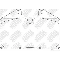 Тормозные колодки дисковые, комплект NIBK 4580270581783 3834774 PN0267 C5FTO PL