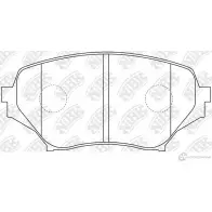 Тормозные колодки дисковые, комплект NIBK PN0387 5 0G6WL 4582431705694 3834884