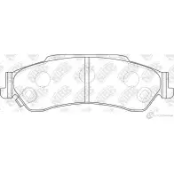 Тормозные колодки дисковые, комплект NIBK PN0414 7W RL6F 4582431703478 3834911