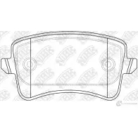 Тормозные колодки дисковые, комплект NIBK PN0478 1420939607 EH IJE4