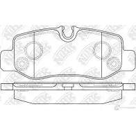 Тормозные колодки дисковые, комплект NIBK JTNB H8 Mercedes Vito (W447) 3 2014 – 2020 PN0654