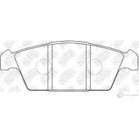 Тормозные колодки дисковые, комплект NIBK PN9183 8W U8M 3835634 4582431707704