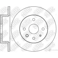 Тормозной диск NIBK RN1325 W PHZI 4582409054847 Chevrolet Epica