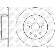 Тормозной диск NIBK Lexus IS (XE30) 3 Седан 2.5 250 (GSE30) 208 л.с. 2013 – 2024 MKY15 2 4582431704420 RN1438