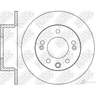 Тормозной диск NIBK Hyundai Elantra (HD) 4 Седан 2.0 CVVT 140 л.с. 2006 – 2010 ZE VNTI RN1614