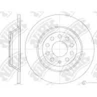 Тормозной диск NIBK VL MQ6 Audi A6 (C6) 3 2004 – 2010 RN2181