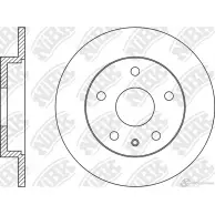 Тормозной диск NIBK 3836451 RN34004 T JWIV