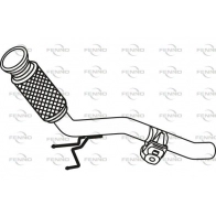 Выхлопная труба глушителя FENNO P11042 Audi A3 (8VA, F) 3 Спортбек 1.6 Tdi 105 л.с. 2012 – наст. время 4NQ 0ZD