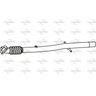 Выхлопная труба глушителя FENNO J5 HBM P43110 1424391205