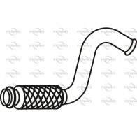 Выхлопная труба глушителя FENNO P46038 1441019856 J4EVS Y