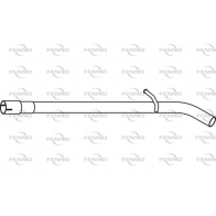 Выхлопная труба глушителя FENNO P49042 Q8 HDH Renault Clio 4 (BH, KH) 2012 – 2019