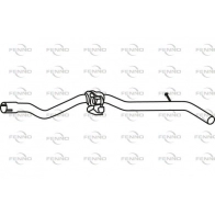 Выхлопная труба глушителя FENNO Renault Clio (KH) 4 Универсал 1.5 dCi 90 л.с. 2013 – 2024 P49043 B5T T8LI