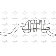 Глушитель FENNO C2 TRU P22045 1424786299