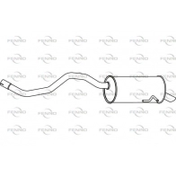 Глушитель FENNO Renault Clio (KH) 4 Универсал 1.2 TCe 120 118 л.с. 2016 – 2024 6EU R0 P49049