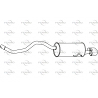 Глушитель FENNO BK0TWW D P49050 Renault Clio (KH) 4 Универсал 1.2 TCe 120 118 л.с. 2016 – 2024