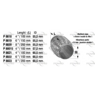 Гофра глушителя FENNO P80015 Y72 83 1441020925