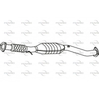 Катализатор FENNO Peugeot Boxer 2 (244Z) Автобус 2.0 110 л.с. 2002 – 2024 Q38 FBMV P9591CAT