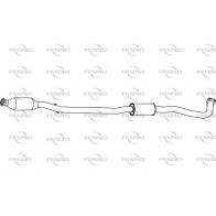 Сажевый фильтр FENNO P9879DPF Mitsubishi Outlander 3 S2YMR