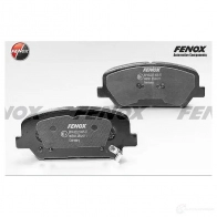 Тормозные колодки дисковые, комплект FENOX BP43222 2242865 I Y4D12