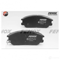 Тормозные колодки дисковые, комплект FENOX OT 36WTP Hyundai Equus (JS) 1 Седан 3.0 24V 182 л.с. 1999 – 2009 BP43340